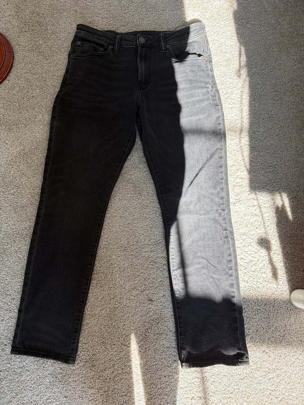 Men American Eagle Black Denim Pants